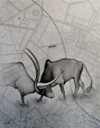 Mutaib Shah, 20 x 30 Inch, Acrylic on Canvas, AC-MTS-001